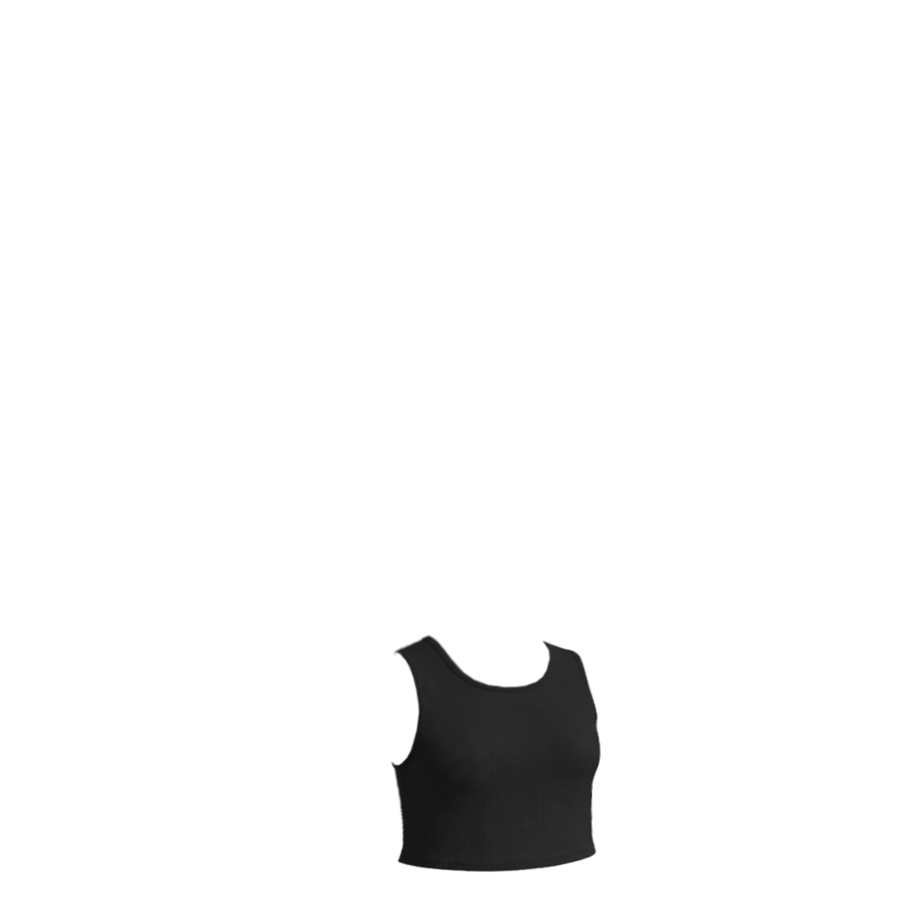 Black top outfit layer