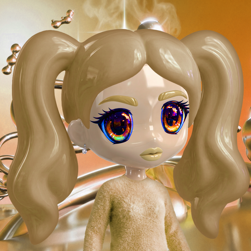 Aqua Lumi lookbook doll in comfy styling